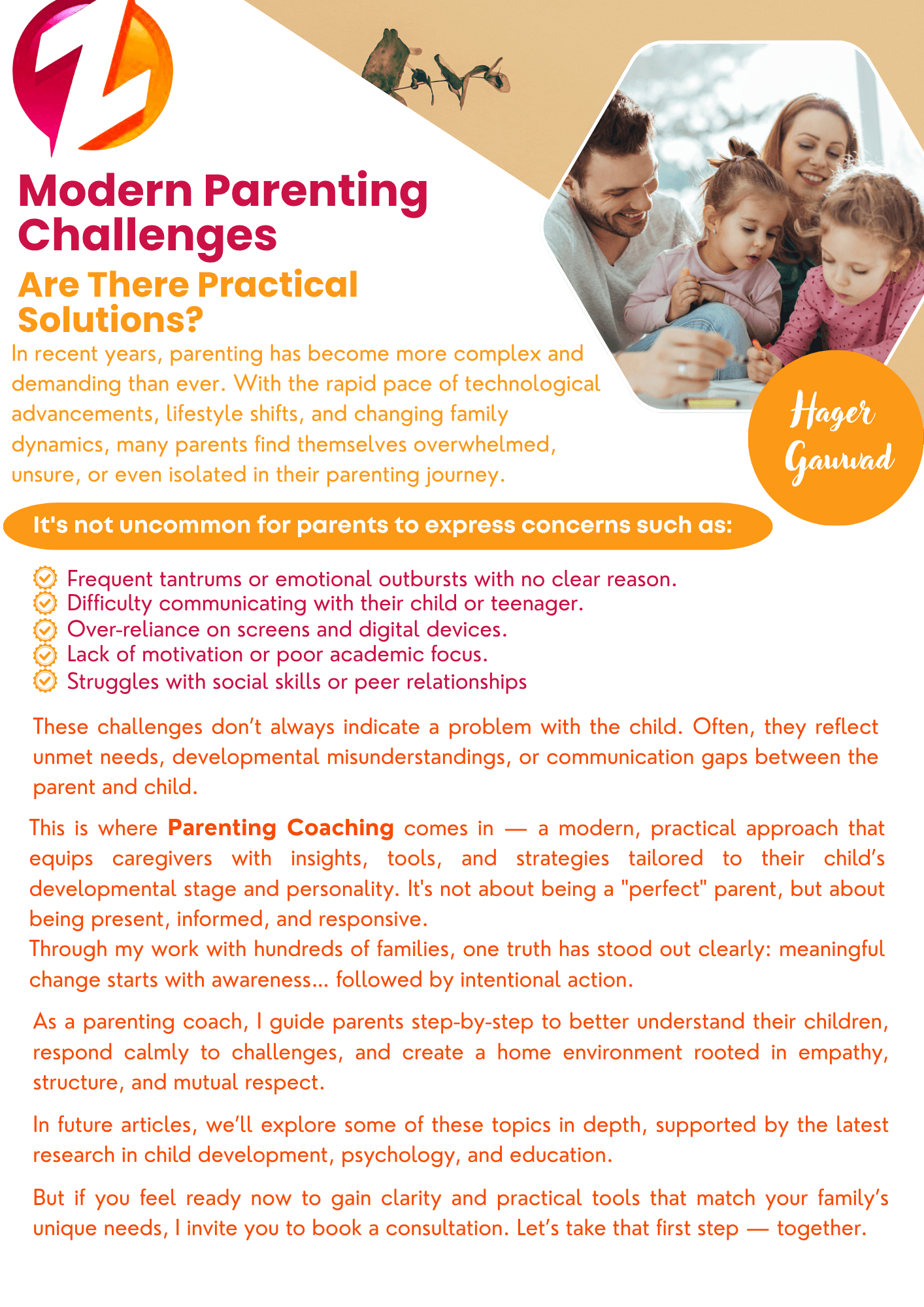 Modern Parenting Challenges